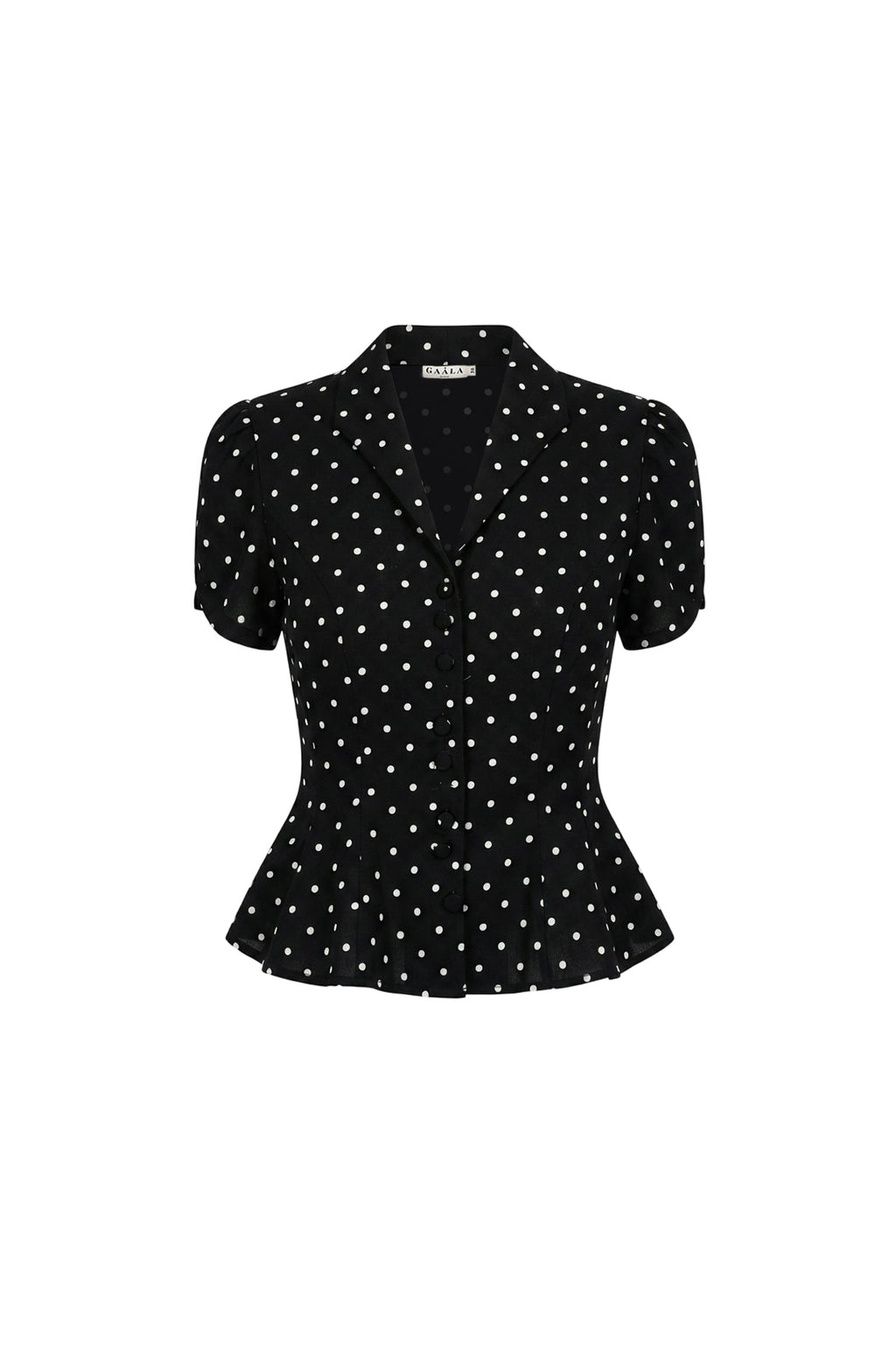 Andi Polka Dot Rayon Blouse