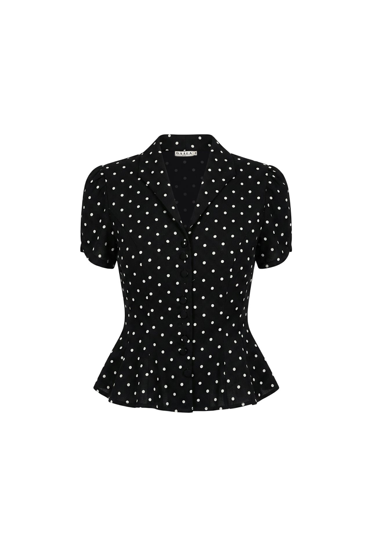 Andi Polka Dot Rayon Blouse