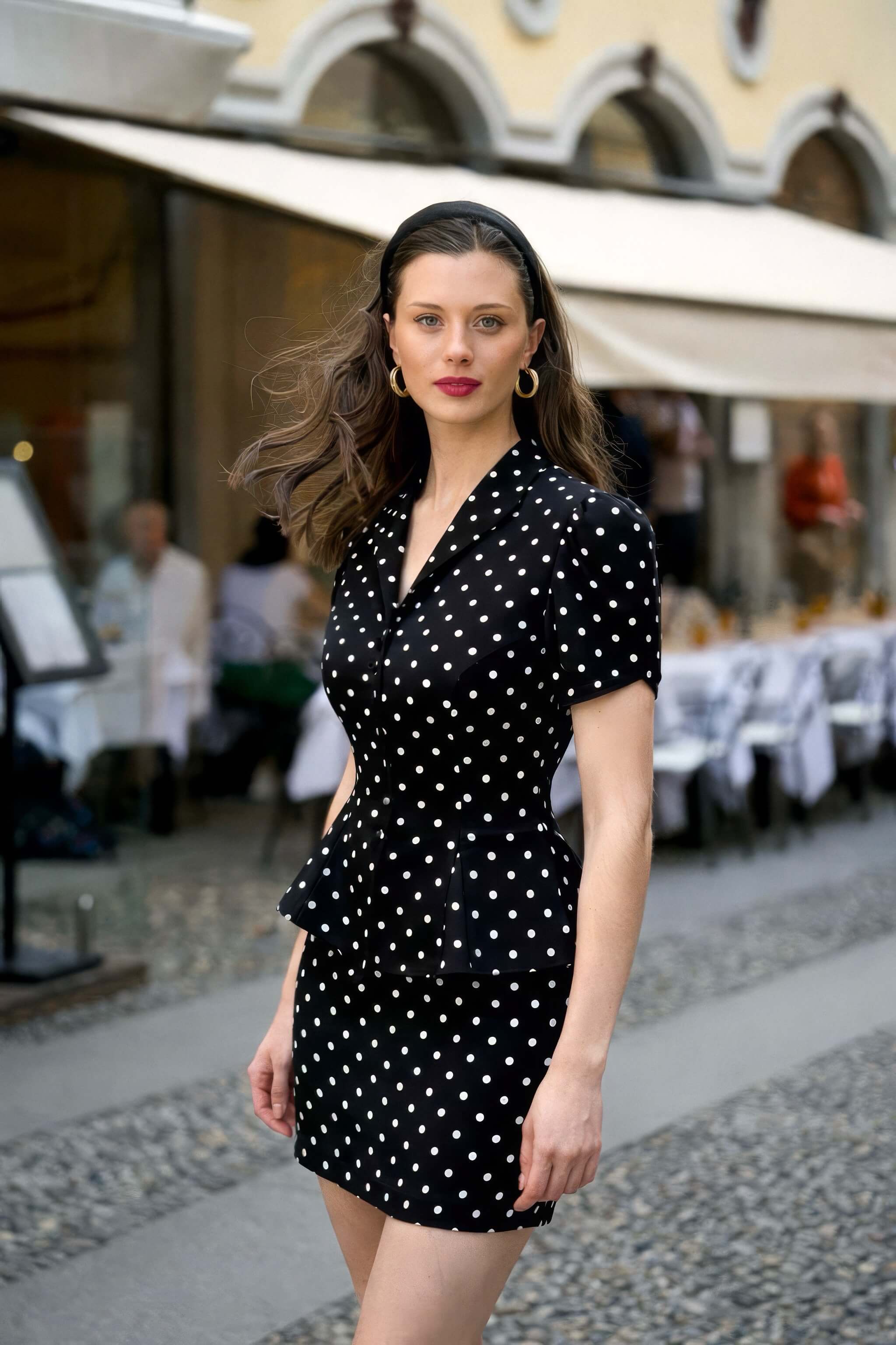 Stevie Polka Dot Skorts