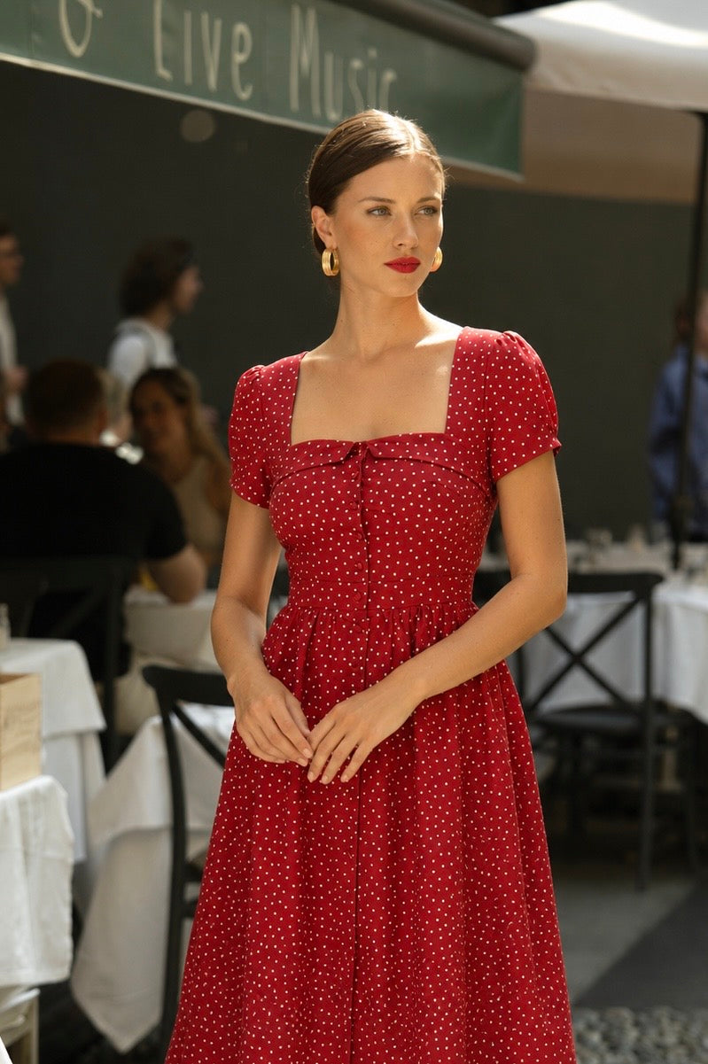 Estelle Button Down Dress