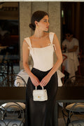 Jeanette Linen Corset Top