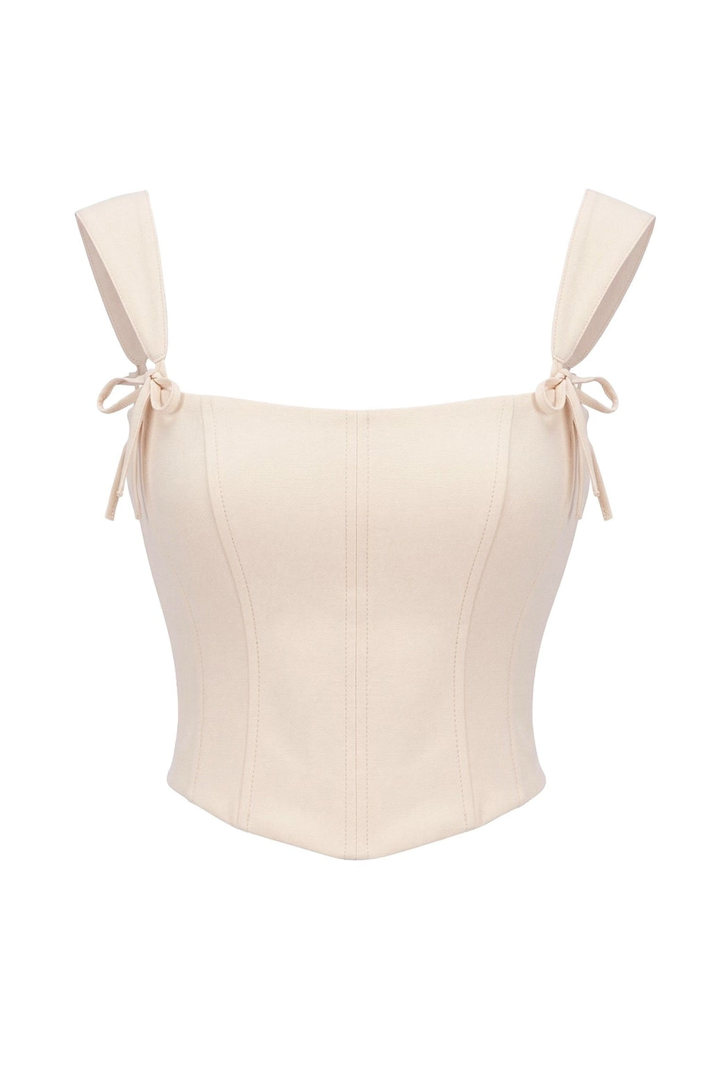 Jeanette Linen Corset Top