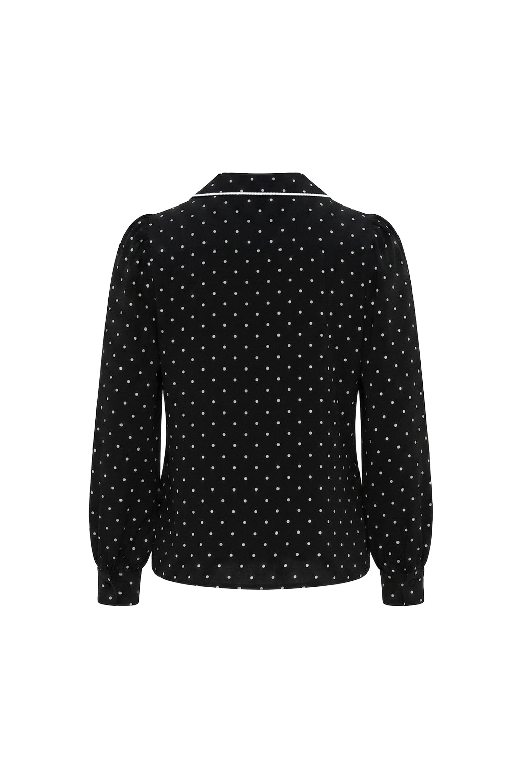Laurent Polka Dot Blouse