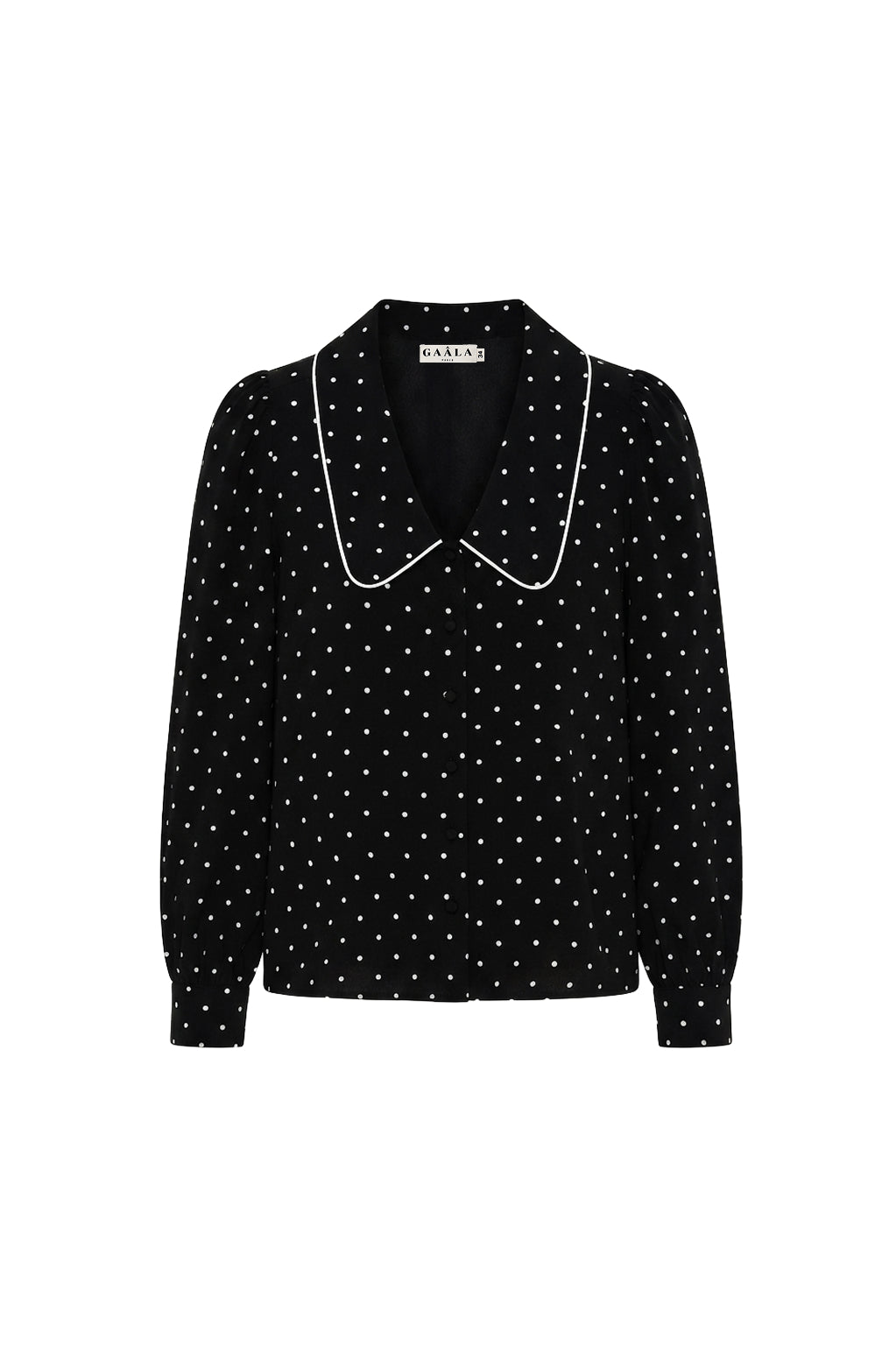 Laurent Polka Dot Blouse
