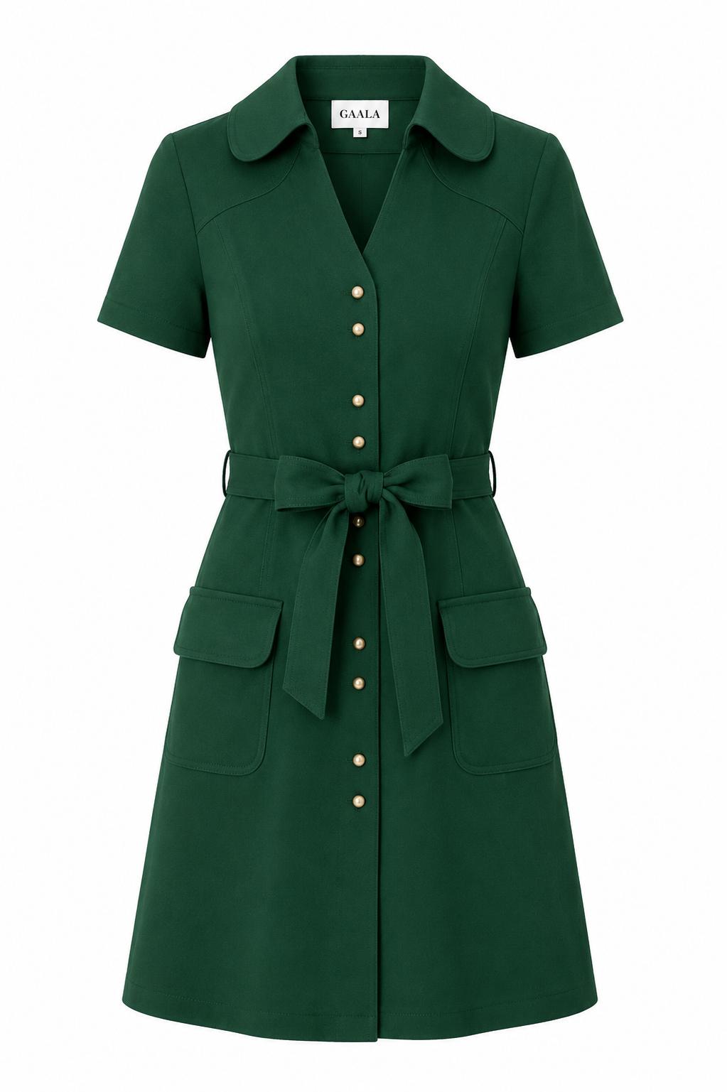 Paris Belted Dress