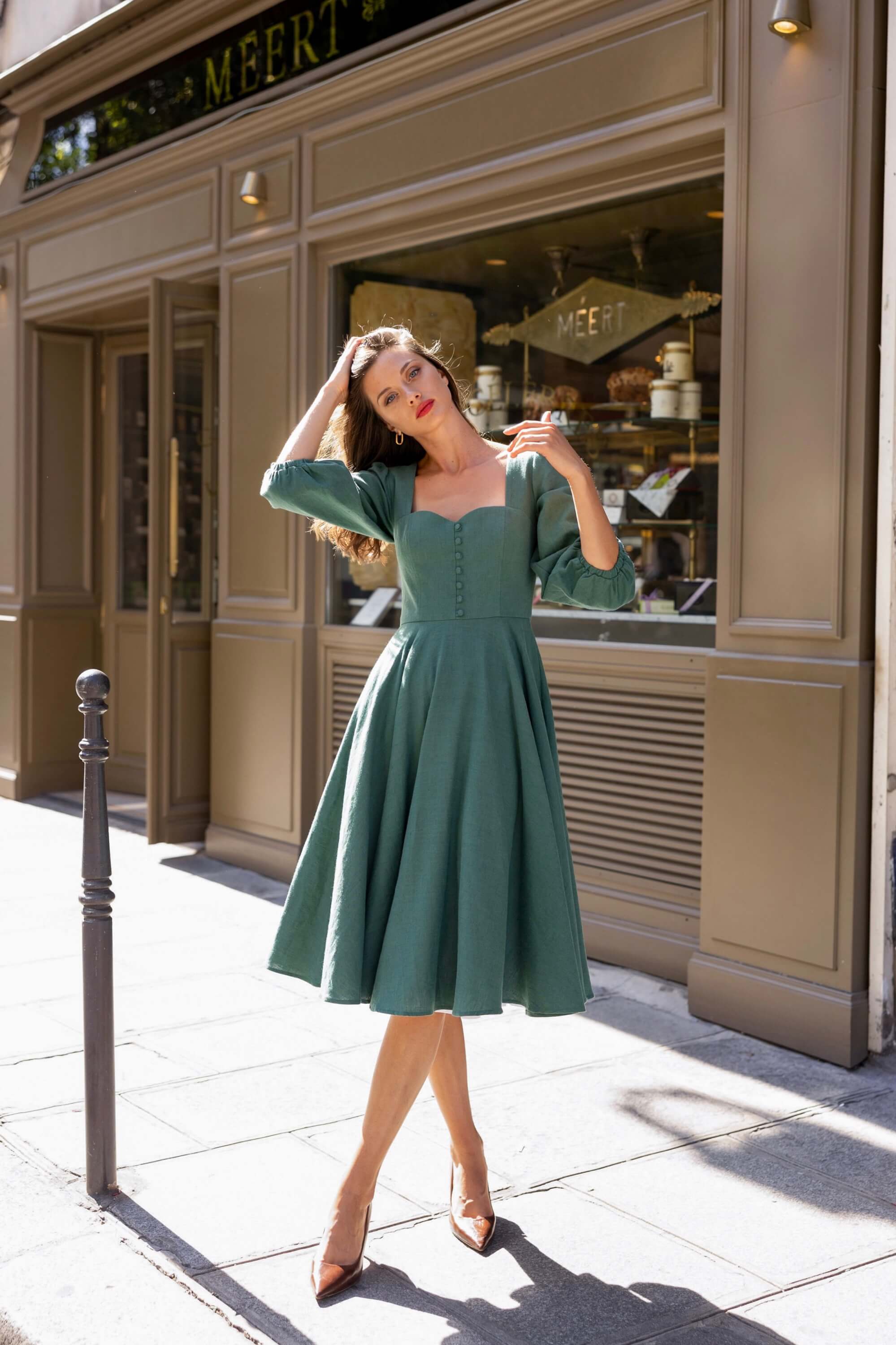 Bardetta Linen Dress