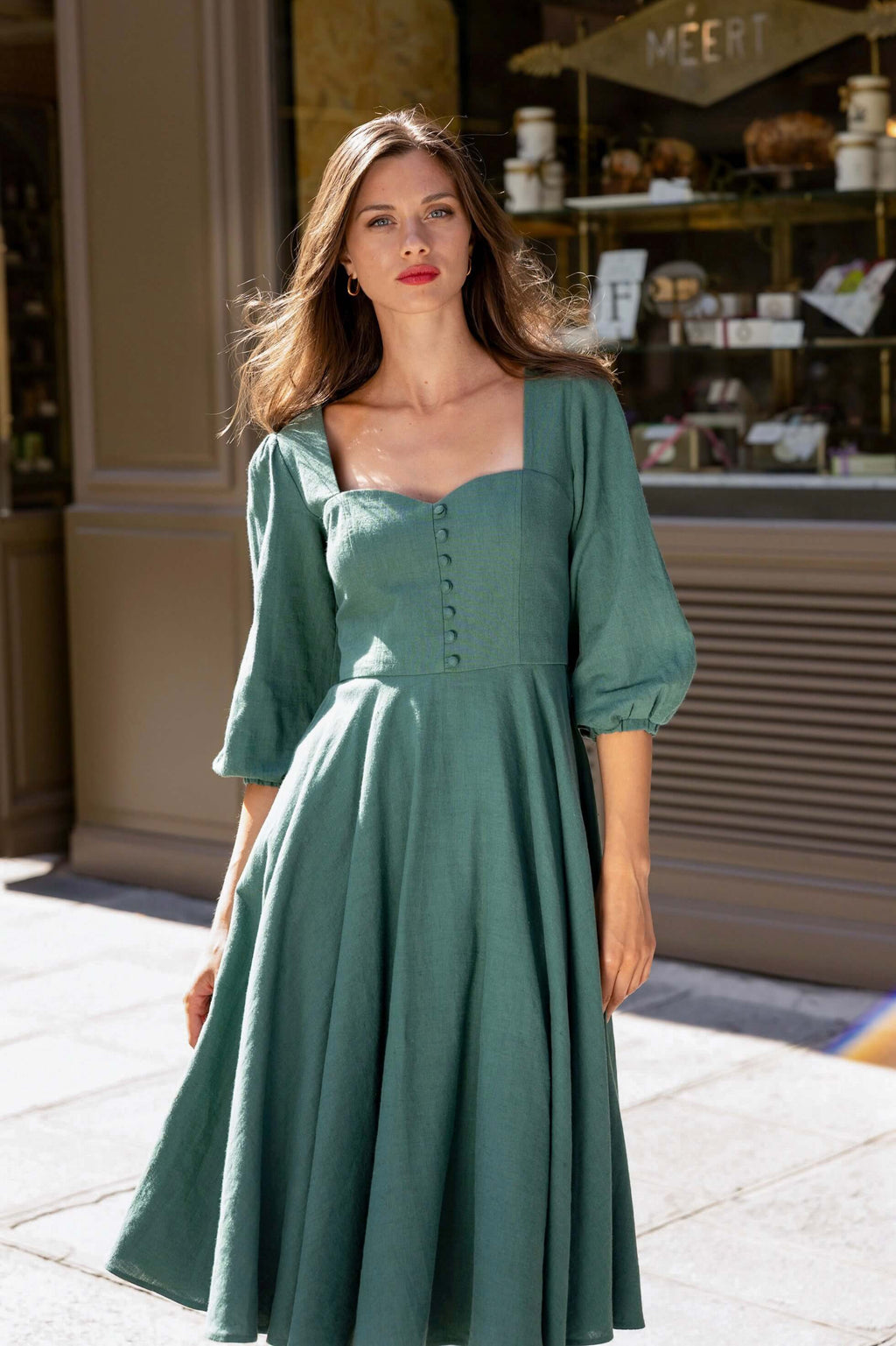 Bardetta Linen Dress