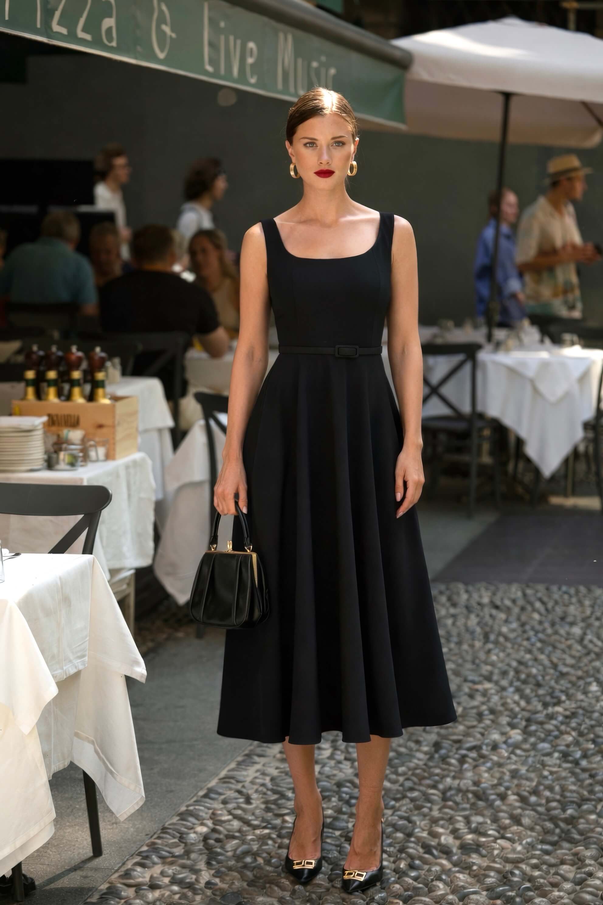 Aura Midi Dress
