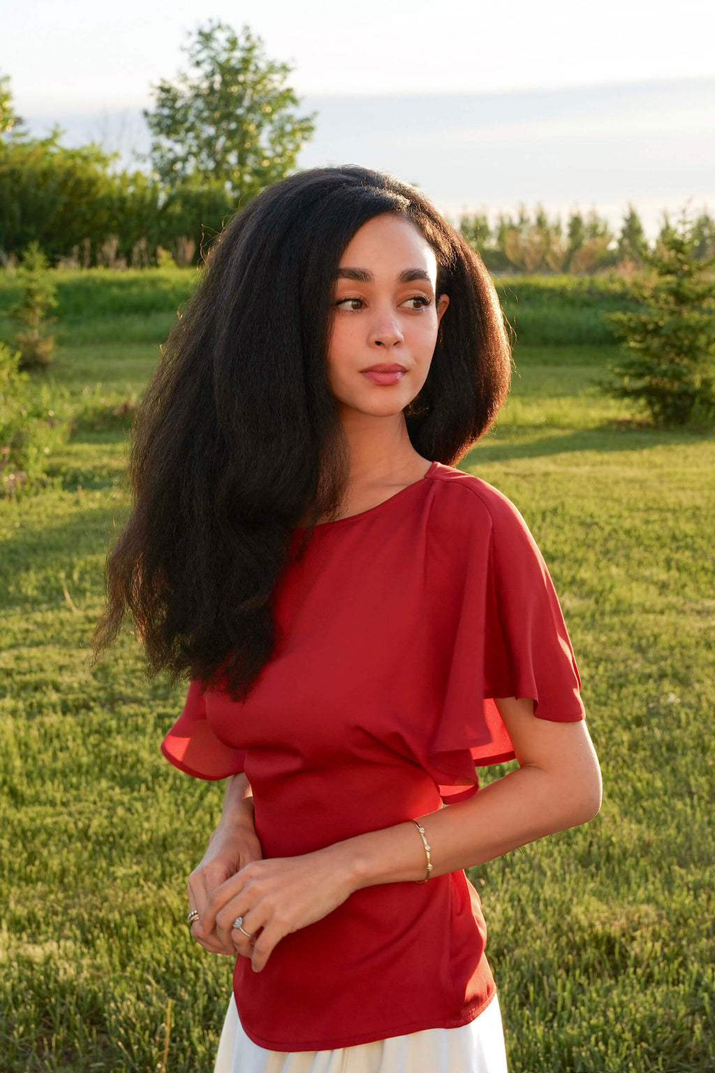 Lyra Silk Top