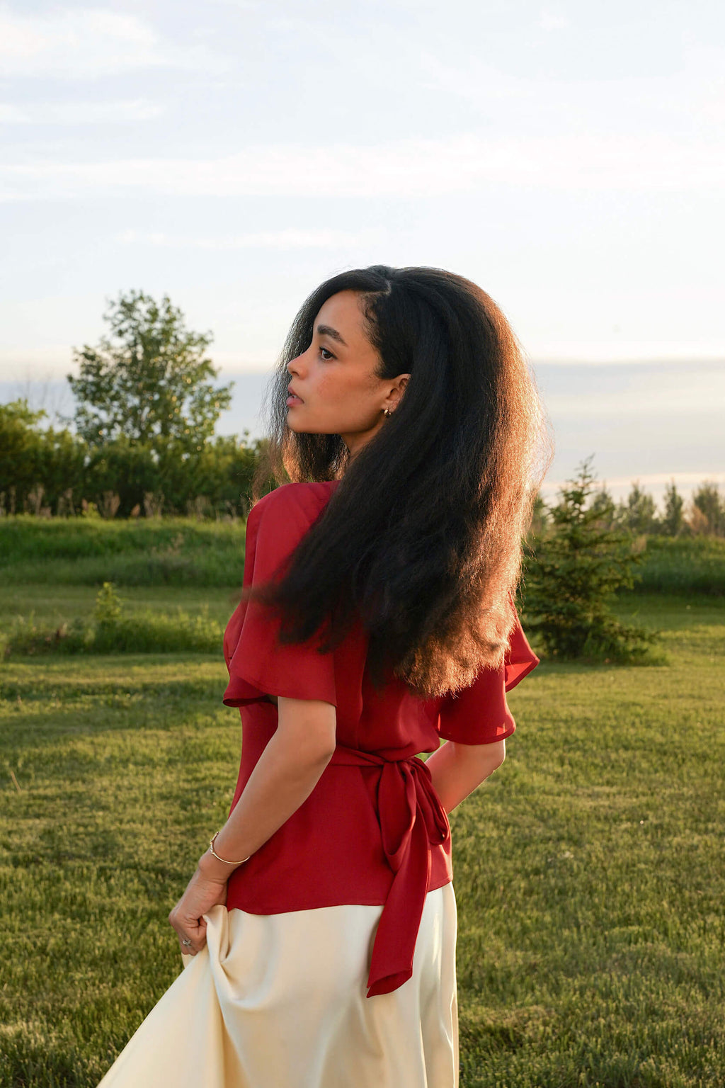 Lyra Silk Top