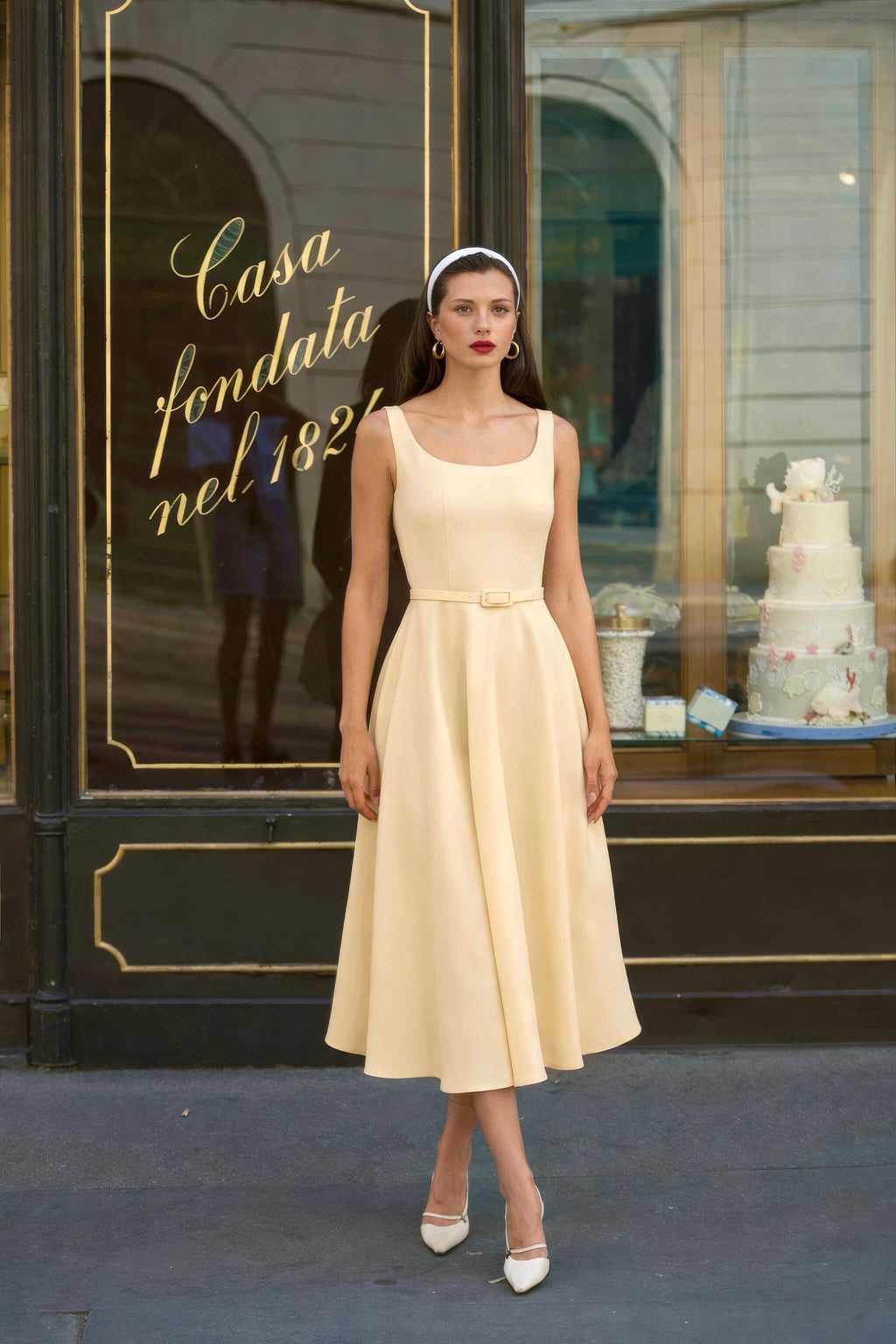 Aura Midi Dress