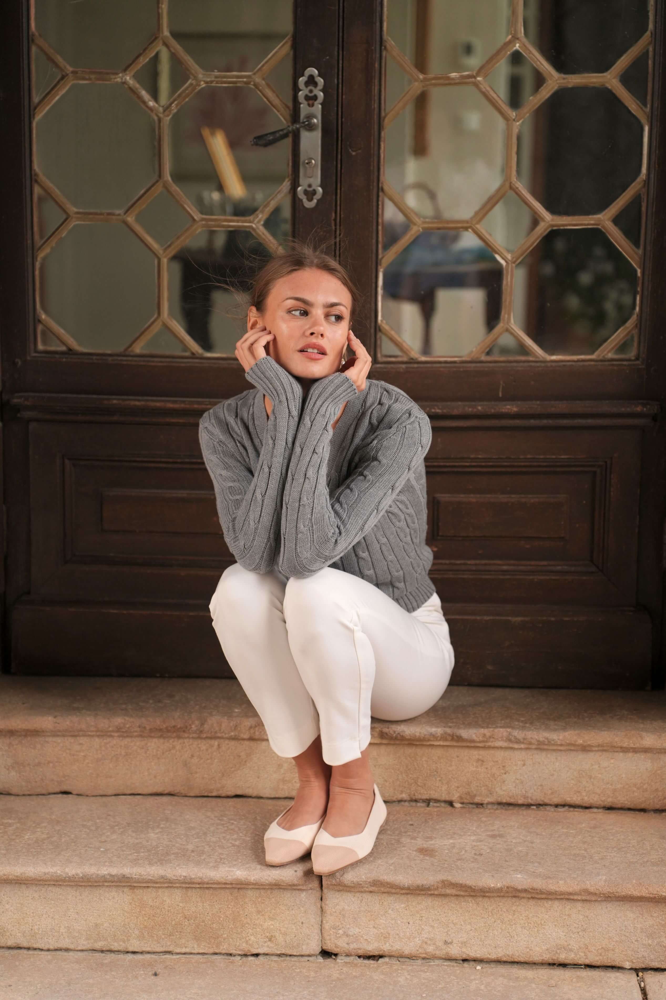 Vince Cotton Cashmere Cardigan