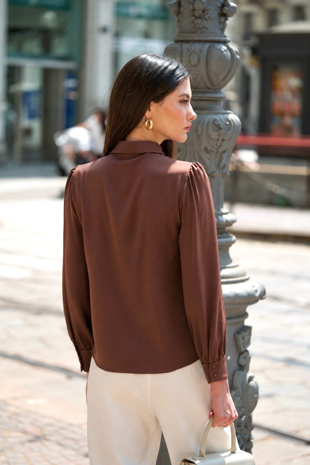 Rhea Silk Blouse