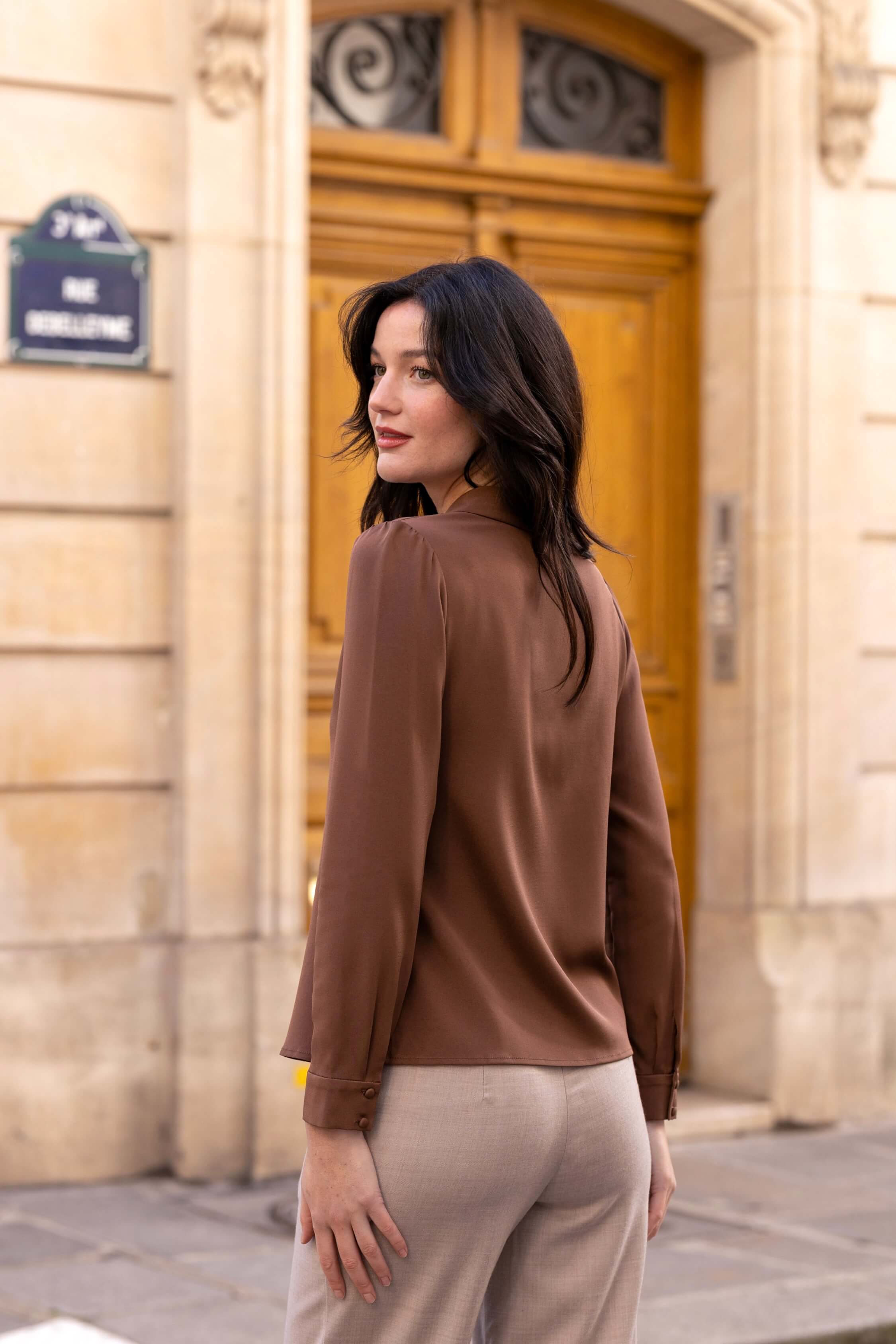 Rhea Silk Blouse