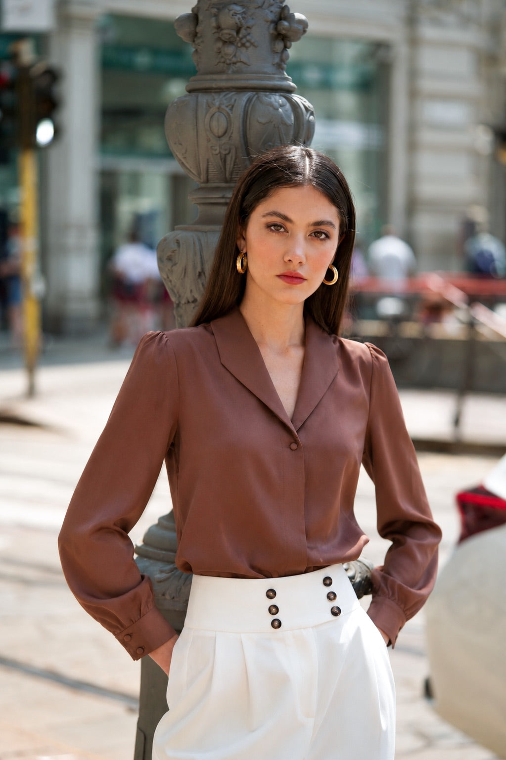 Rhea Silk Blouse
