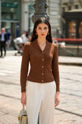 Nella Merino Wool Top