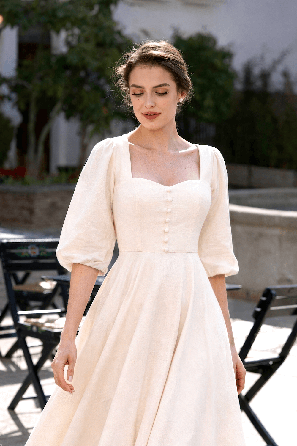 Bardetta Linen Dress