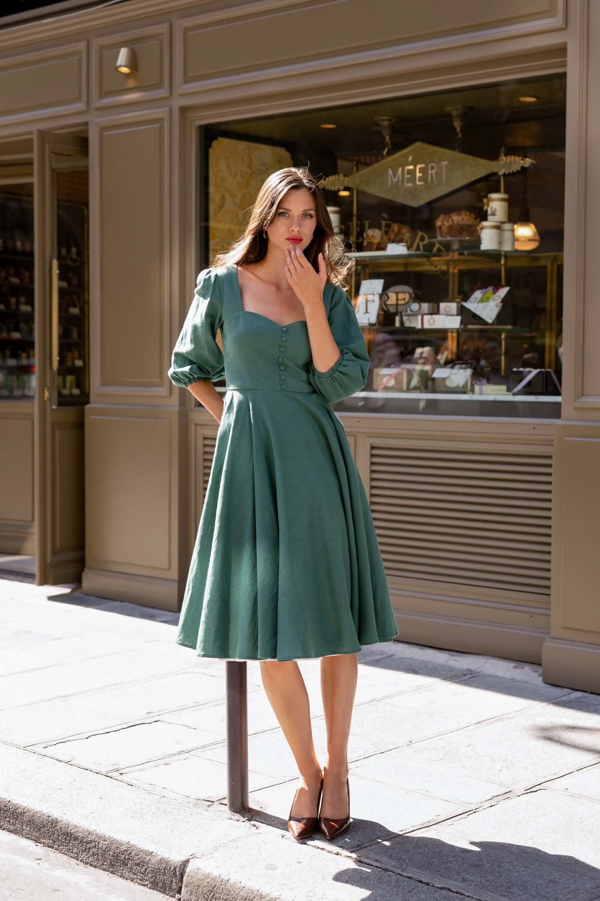 Bardetta Linen Dress