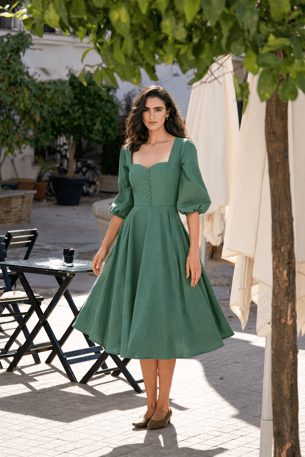Bardetta Linen Dress