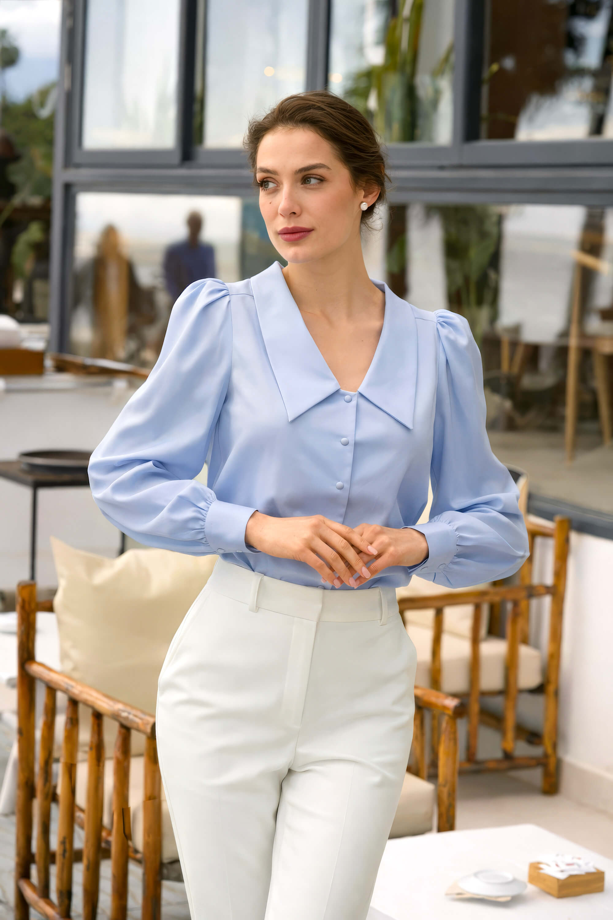 Yves Cotton Blouse