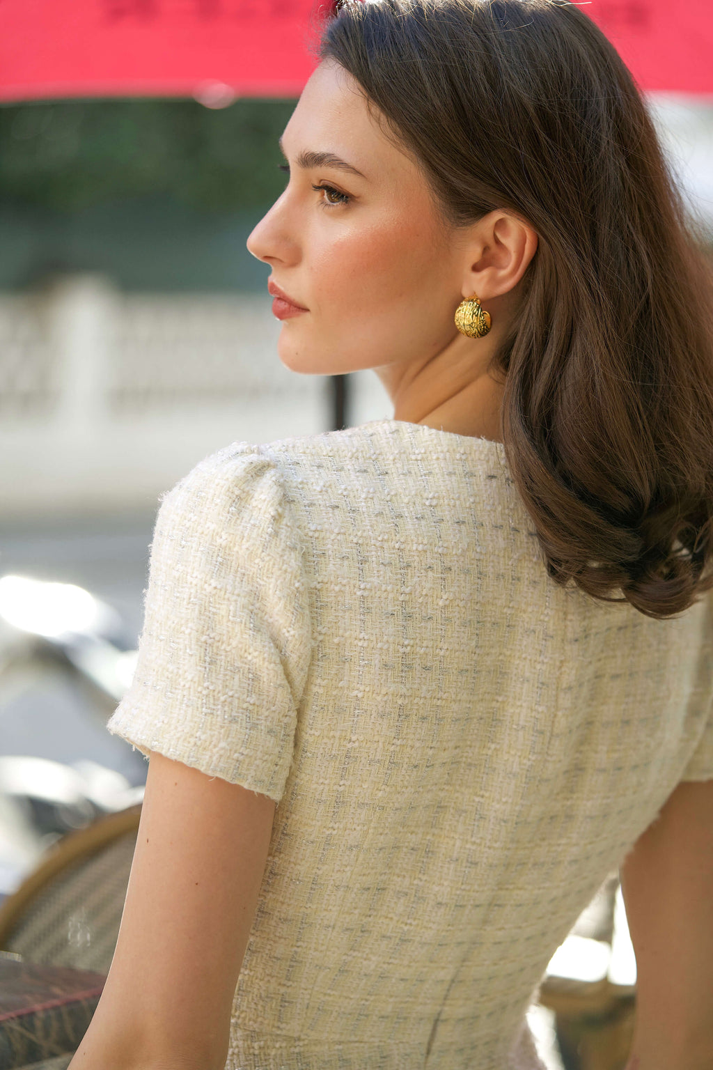 Dina Tweed Dress