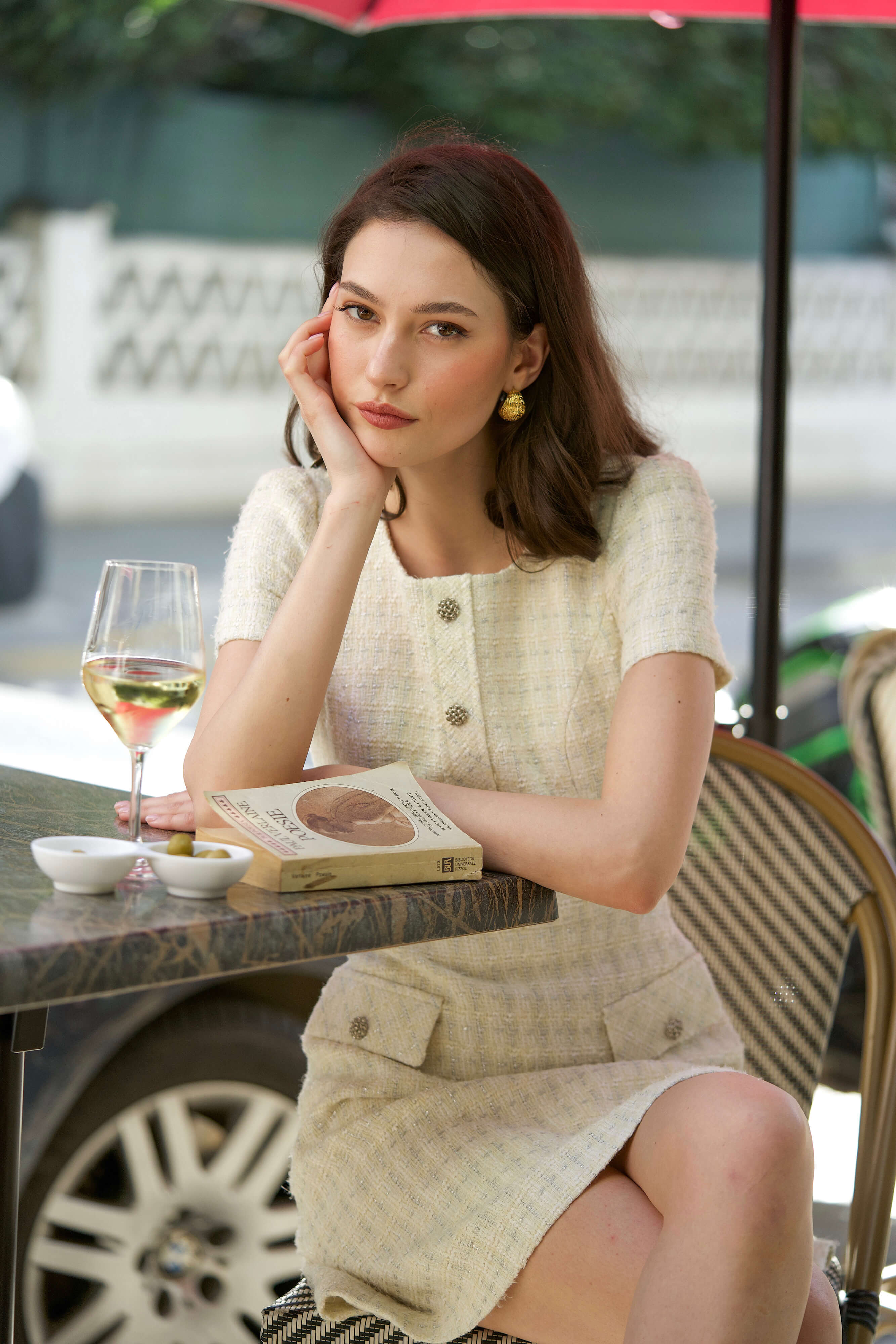 Dina Tweed Dress