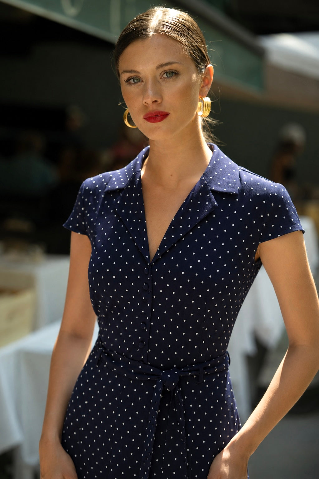 Hortense Polka Dot Dress