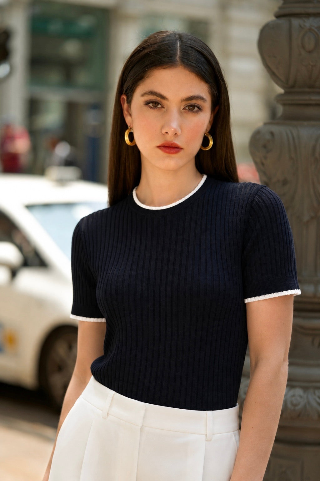 Noel Silk Top