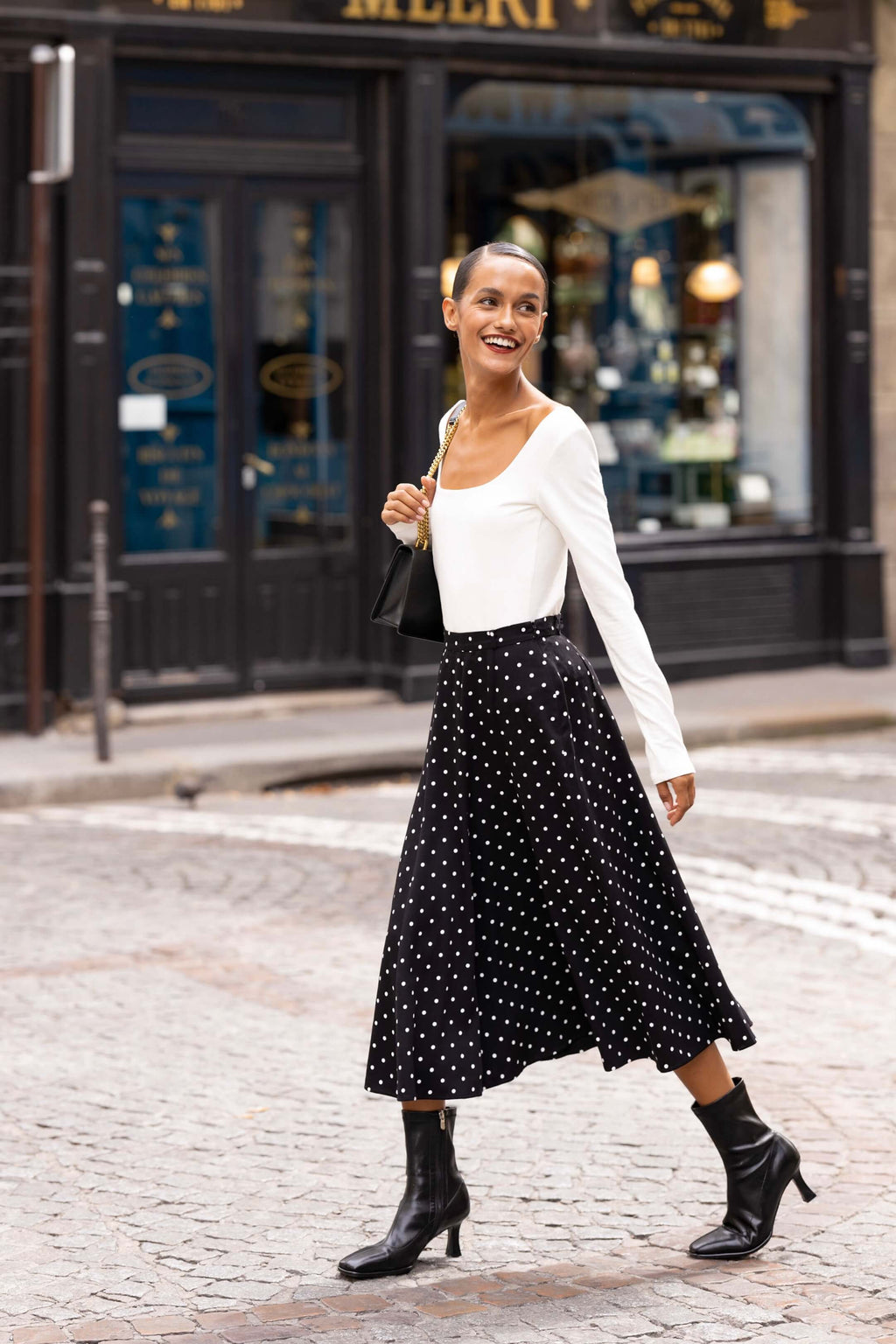 Hope Godet Skirt