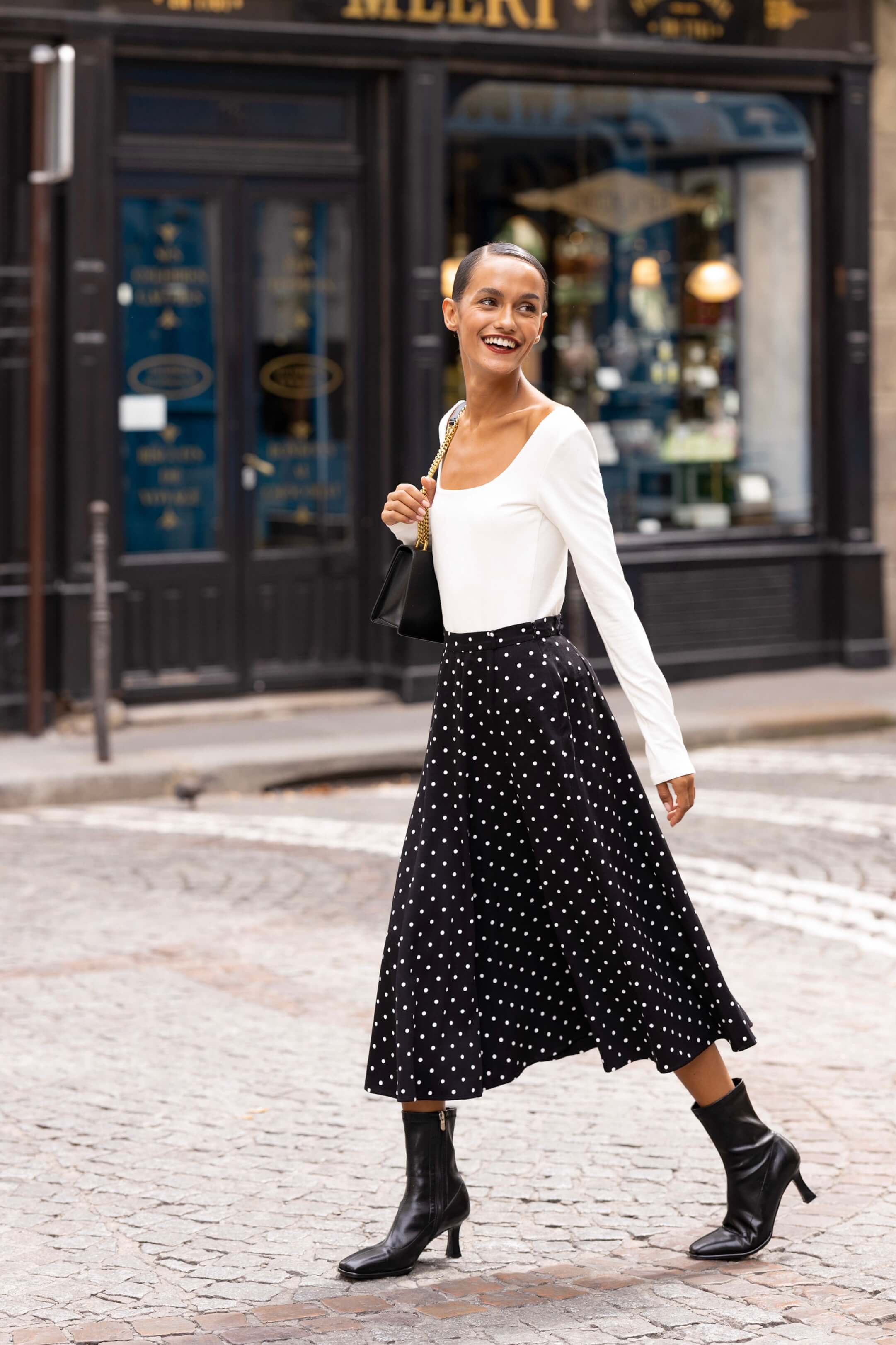Hope Godet Skirt