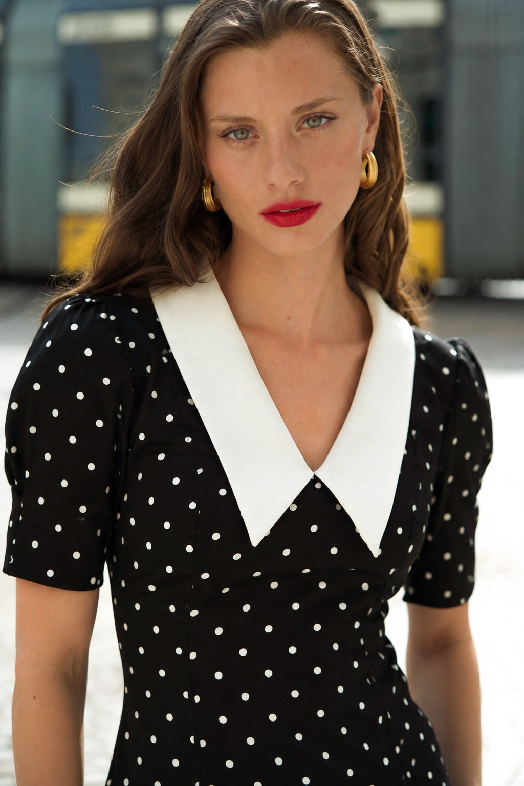 Gladys Polka Dot Dress