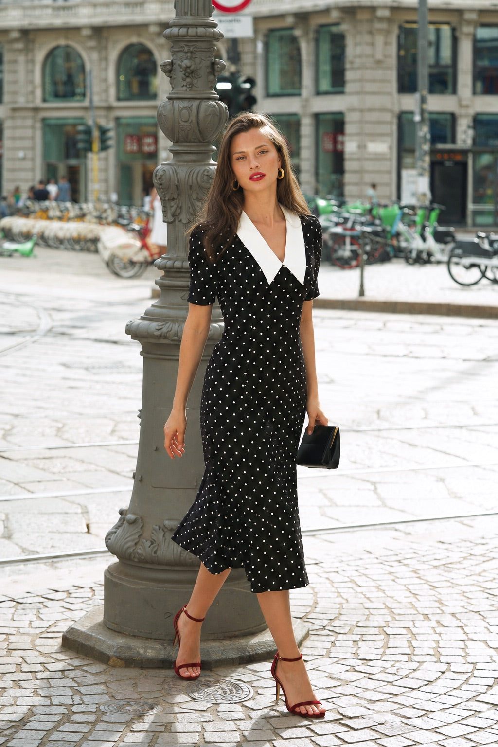 Gladys Polka Dot Dress