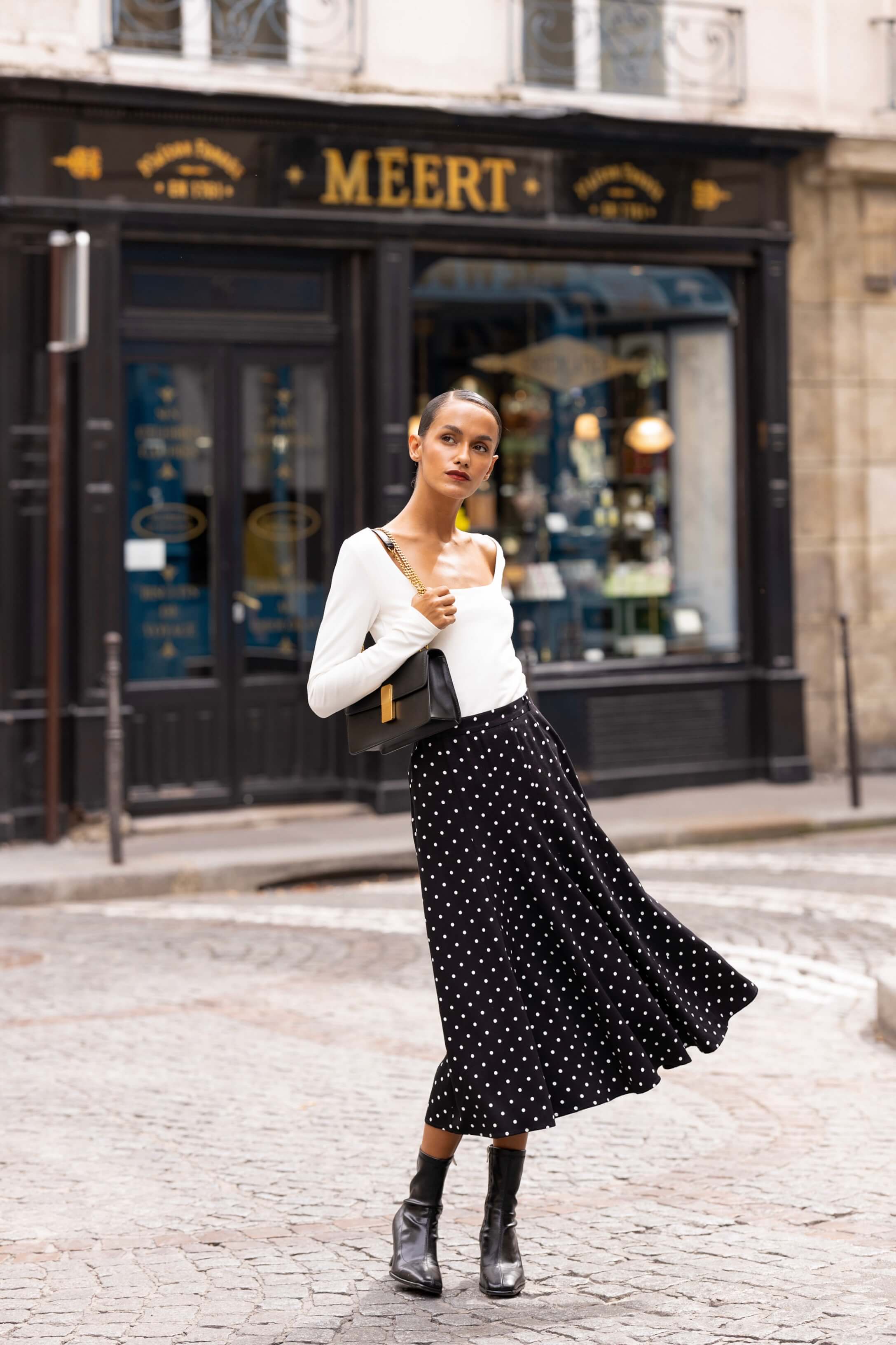 Hope Godet Skirt