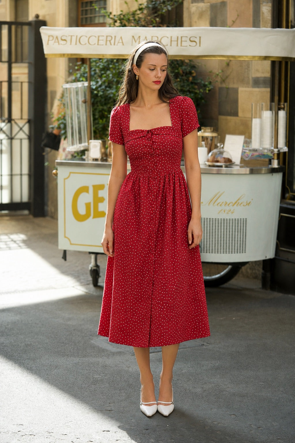 Estelle Button Down Dress