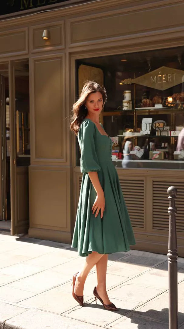 Bardetta Linen Dress