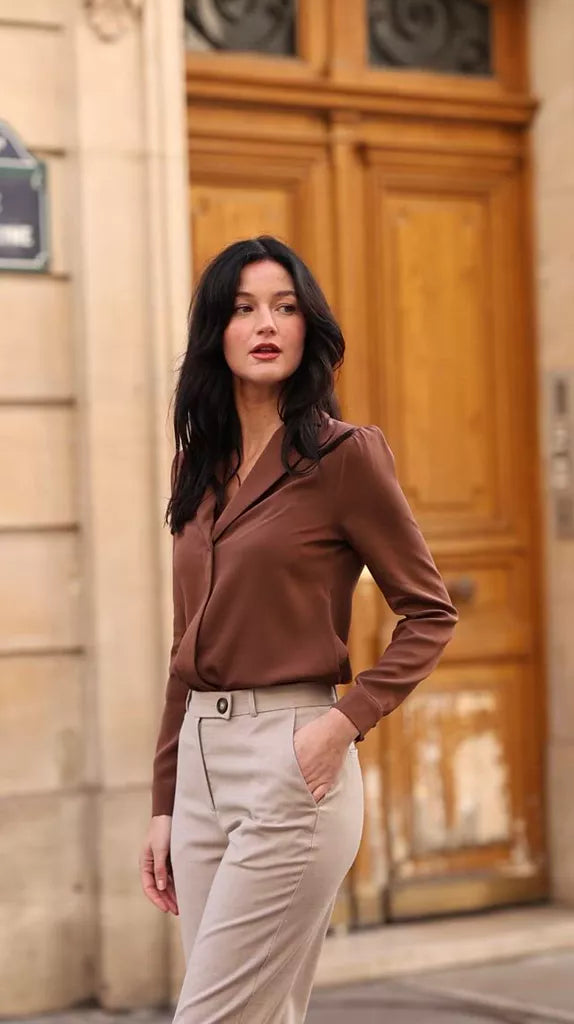 Rhea Silk Blouse