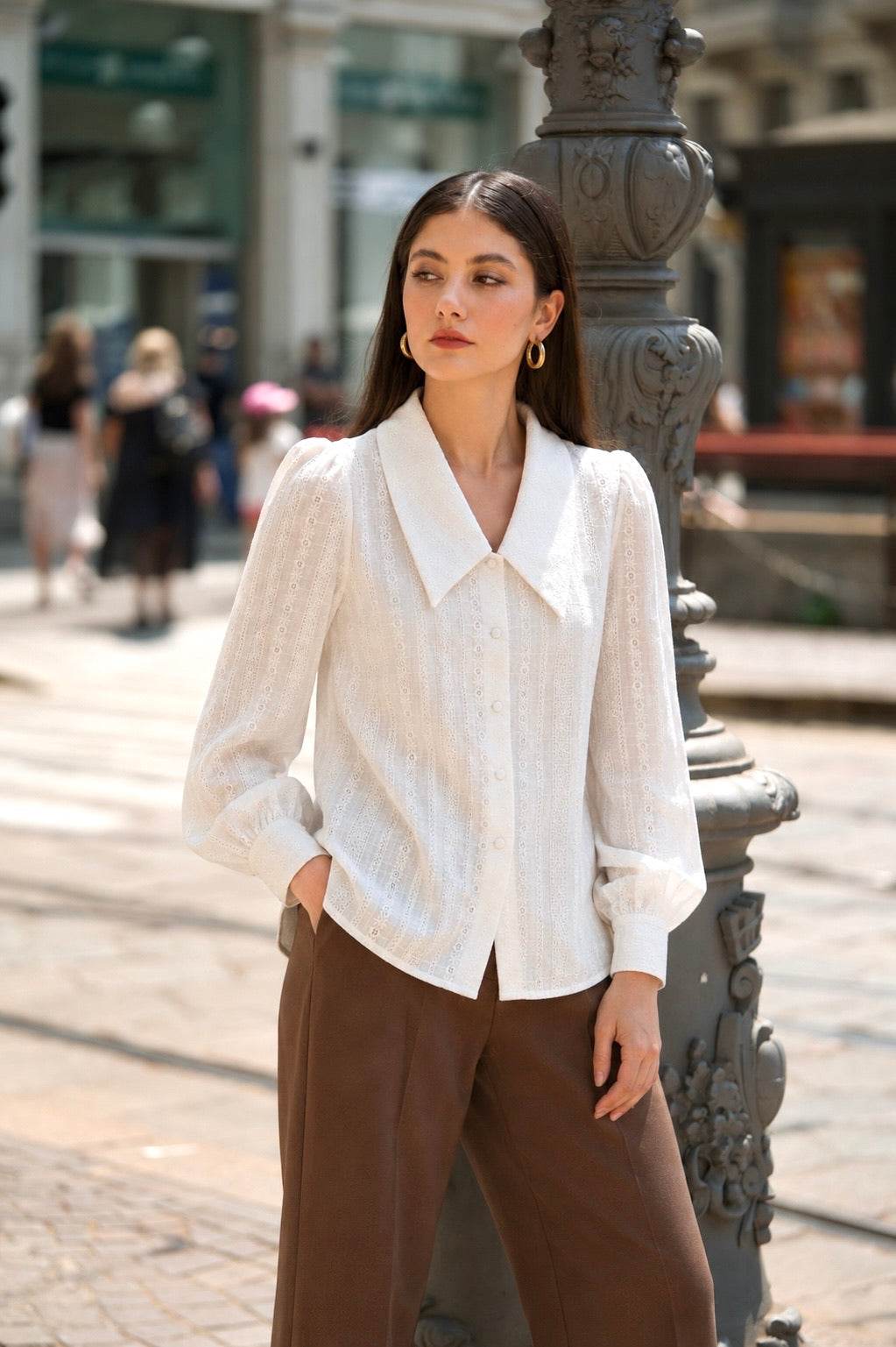 Yves Cotton Blouse