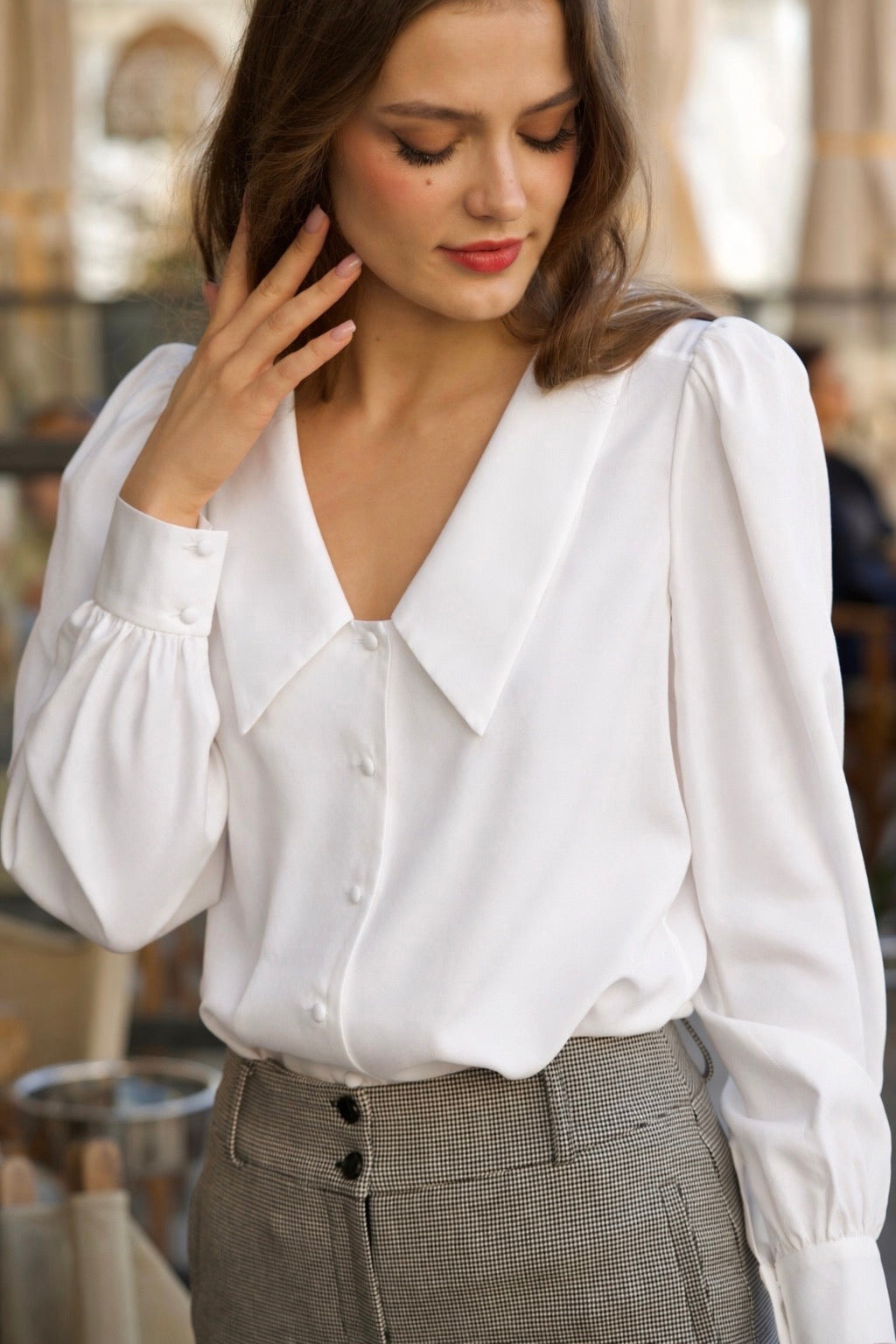 Yves Cotton Blouse