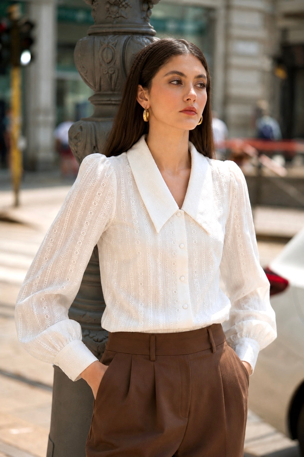 Yves Cotton Blouse